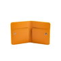 Zoozie Bags Cartera de Piel Auténtica para Hombre Color Mostaza