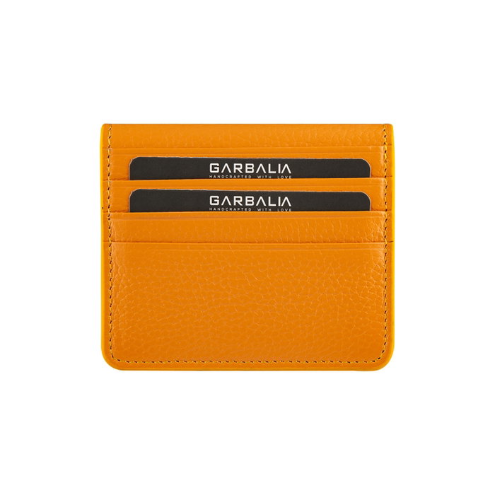 Zoozie Bags Cartera de Piel Auténtica para Hombre Color Mostaza
