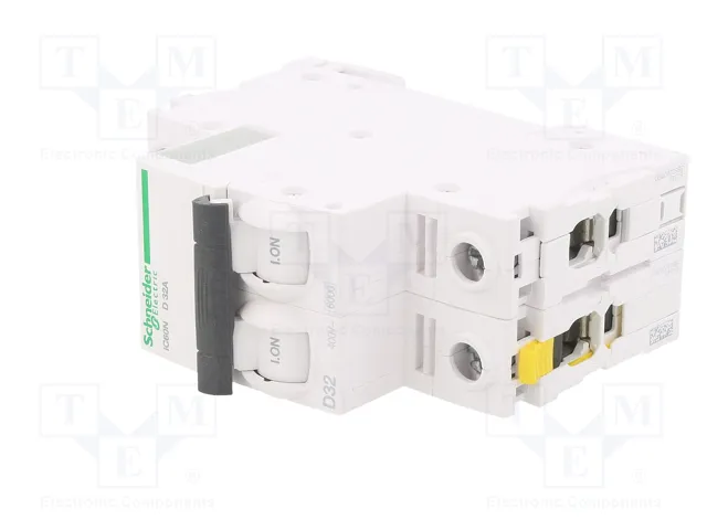 SCHNEIDER ELECTRIC ACTI9 MCB Interruptor magnetotérmico 32A 2 Polos Caract D SCHNEIDER ELECTRIC ACTI9 MCB Interruptor magnetotérmico 32A 2 Polos Caract D