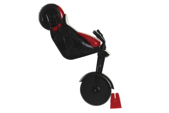 DKD Home Decor Cortador Pizza Negro Rojo 22 x 5 x 10 cm (6 Unidades) PP Inox