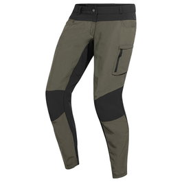 Vaude Pantalón Largo de Mujer para Ciclismo de Montaña, Entretiempo, Material Reciclado, Bluesign
