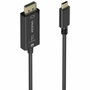 Aisens Cable Conversor Bidireccional USB-C a DisplayPort 8K@60Hz, 1.8m, Negro