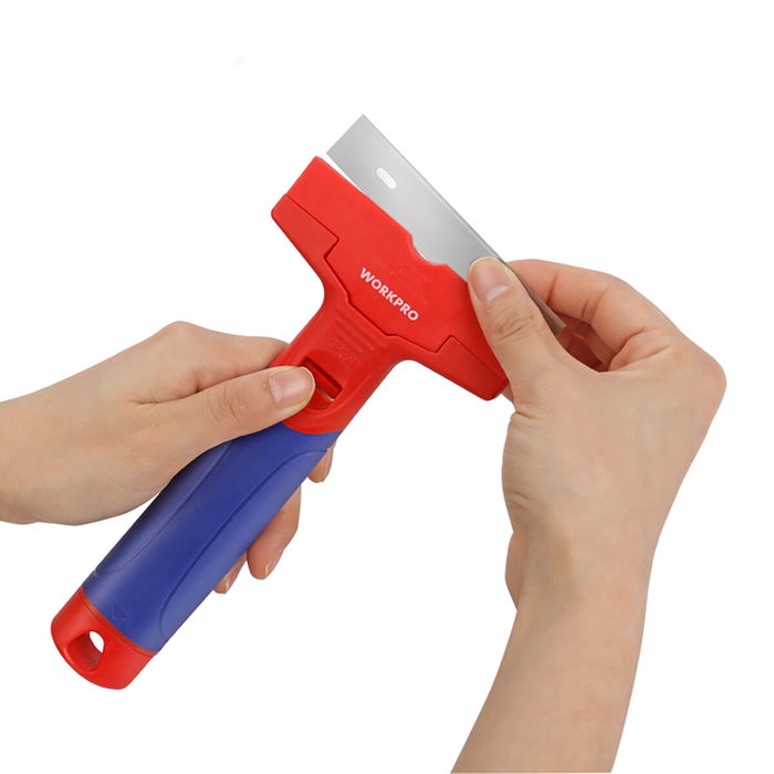 Workpro Rascador de plástico para cuchilla de 90 mm