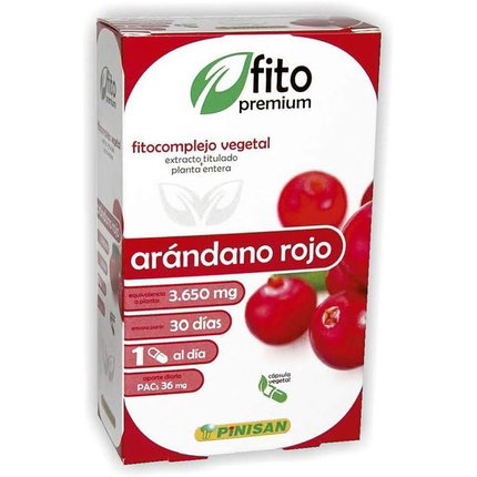 PINISAN FITO PREMIUM Arándano Rojo 30 cápsulas