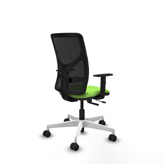 PIQUERAS Y CRESPO Silla de oficina Motilla con mecanismo Sincro/Traslack color Pistacho y Negro PIQUERAS Y CRESPO Silla de oficina Motilla con mecanismo Sincro/Traslack color Pistacho y Negro