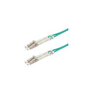 VALUE Cable de fibra óptica OM3 LC/LC turquesa 2m