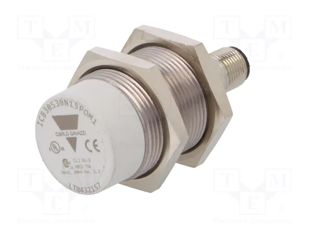 CARLO GAVAZZI ICB30S30N15POM1 Sensor Inductivo M30 PNP NO