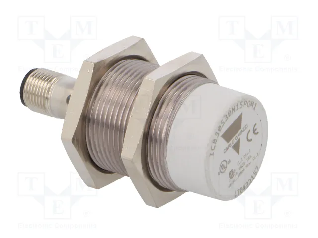CARLO GAVAZZI ICB30S30N15POM1 Sensor Inductivo M30 PNP NO