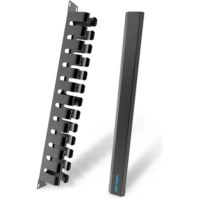 Vention Khab0 Organizador de Cables de Red, Panel de Distribución para Cable Ethernet con 24 Puertos