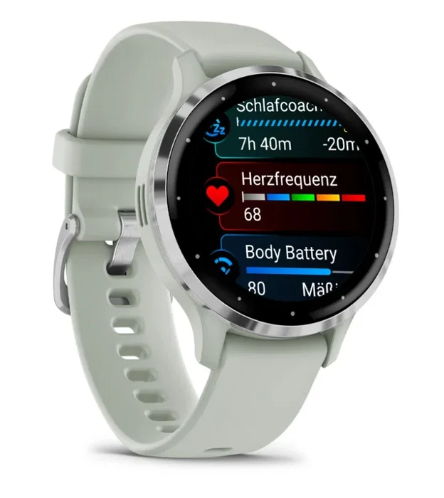 Garmin Venu 3S Sage Grey Smartwatch con Pantalla AMOLED de 1,2 pulgada Garmin Venu 3S Sage Grey Smartwatch con Pantalla AMOLED de 1,2 pulgada