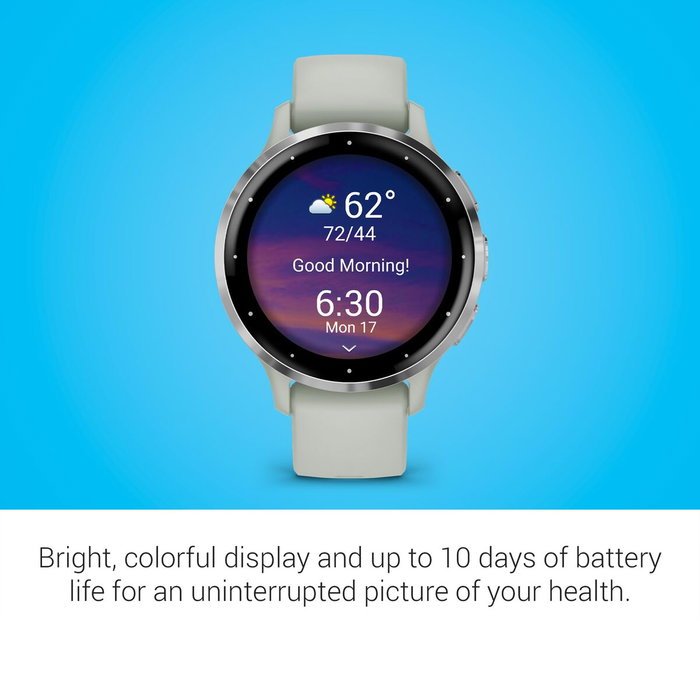 Garmin Venu 3S Sage Grey Smartwatch con Pantalla AMOLED de 1,2 pulgada Garmin Venu 3S Sage Grey Smartwatch con Pantalla AMOLED de 1,2 pulgada