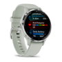 Garmin Venu 3S Reloj Inteligente Unisex, Pantalla AMOLED Táctil 1.2", 8 GB, GPS, Resistente al Agua 5 ATM, Gris Plateado, Referencia: Venu 3S