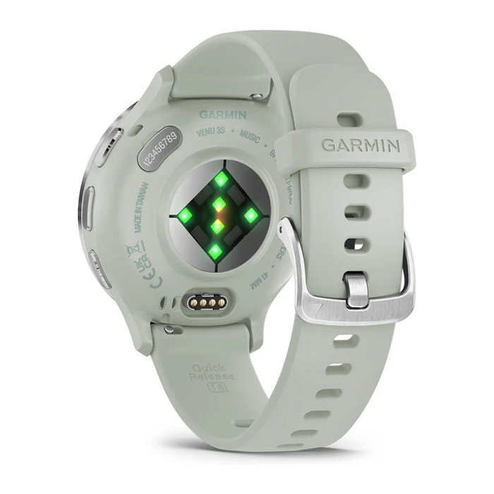 Garmin Venu 3S Reloj Inteligente Unisex, Pantalla AMOLED Táctil 1.2", 8 GB, GPS, Resistente al Agua 5 ATM, Gris Plateado, Referencia: Venu 3S Garmin Venu 3S Reloj Inteligente Unisex, Pantalla AMOLED Táctil 1.2", 8 GB, GPS, Resistente al Agua 5 ATM, Gris Plateado, Referencia: Venu 3S