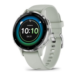 Garmin Venu 3S Reloj Inteligente 1.2" AMOLED Táctil Salbeigrau/Silber