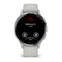 Garmin Venu 3S Reloj Inteligente Unisex, Pantalla AMOLED Táctil 1.2", 8 GB, GPS, Resistente al Agua 5 ATM, Gris Plateado, Referencia: Venu 3S