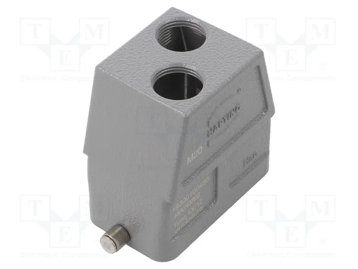HARTING Carcasa HDC Han® B tamaño 10B IP65 Recta HARTING Carcasa HDC Han® B tamaño 10B IP65 Recta