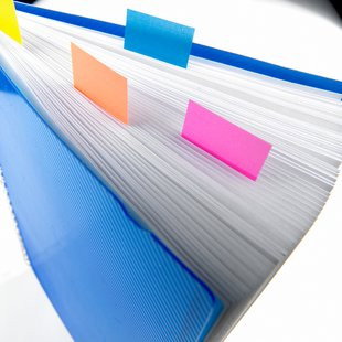 Post-it Banderitas Index 680-2 Azul Brillante