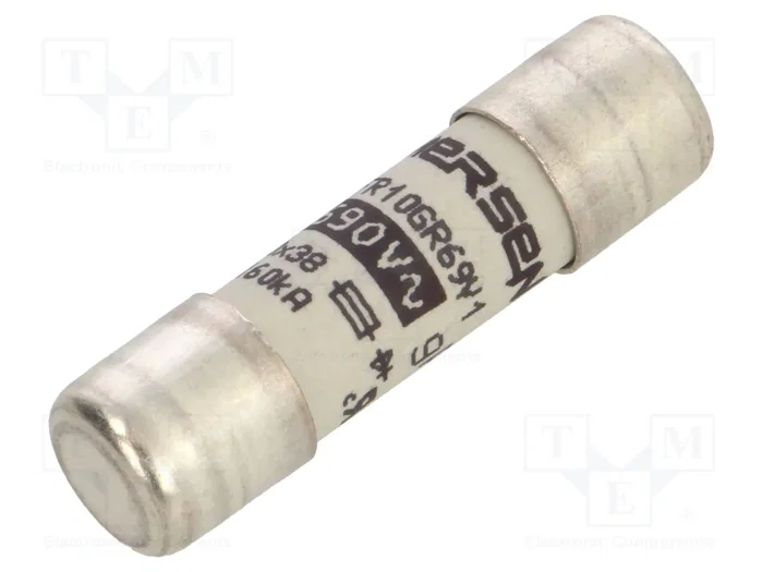 MERSEN Fusible de cartucho 10x38mm 1A 690VAC gR MERSEN Fusible de cartucho 10x38mm 1A 690VAC gR