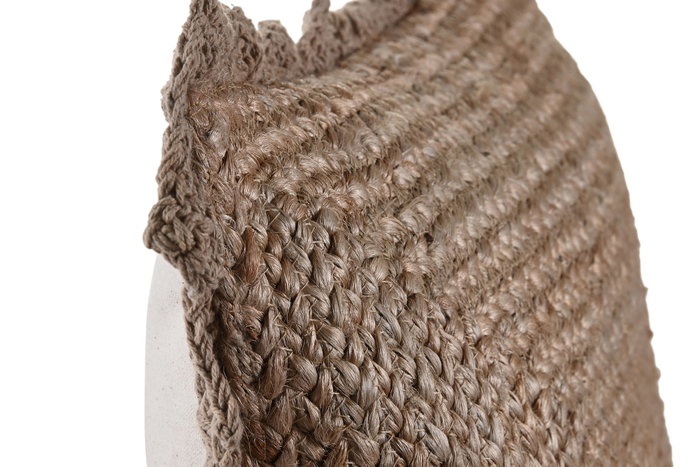 DKD Home Decor Set de Cojines de Yute y Macramé 50x30x15 cm DKD Home Decor Set de Cojines de Yute y Macramé 50x30x15 cm