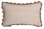 DKD Home Decor Set de Cojines de Yute y Macramé 50x30x15 cm