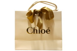 Chloe Bolsa de cartón GWP Absolu de Parfum Blanco
