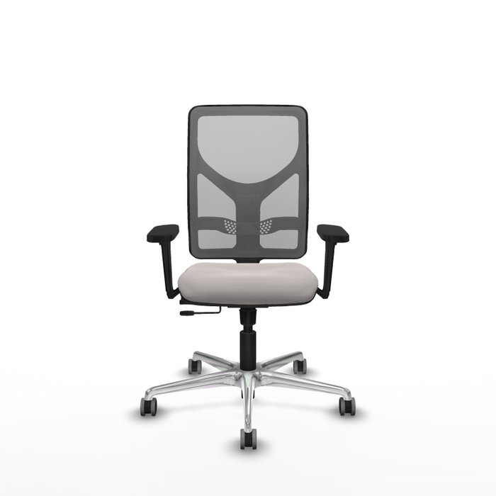 PIQUERAS Y CRESPO Silla de oficina Motilla con mecanismo Sincro/Traslack, Blanco y Gris PIQUERAS Y CRESPO Silla de oficina Motilla con mecanismo Sincro/Traslack, Blanco y Gris