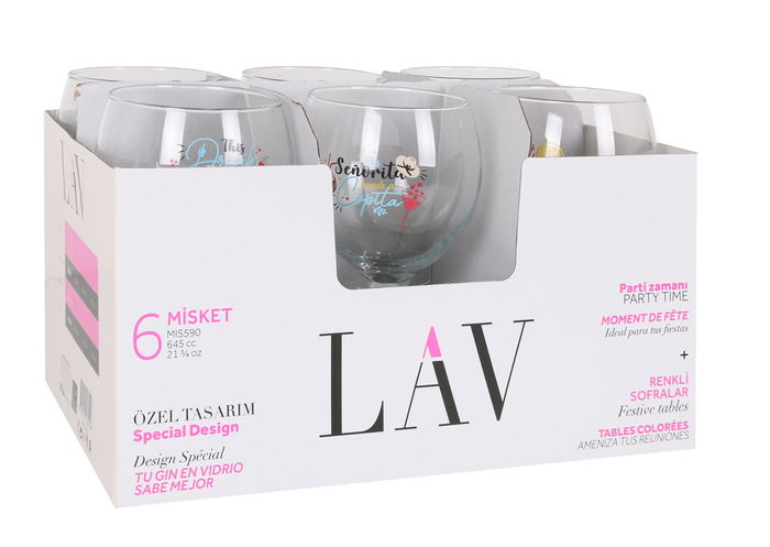 Lav Copa Combinad 20 cm x 9,3 cm x 9,3 cm (24 Unidades)