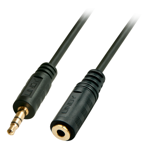 Lindy Cable de extensión de audio 3,5 mm de 10 m Negro