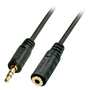 Lindy Cable de extensión de audio 3,5 mm de 10 m Negro