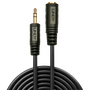 Lindy Cable de extensión de audio 3,5 mm de 10 m Negro