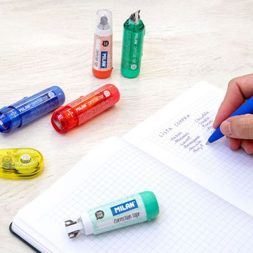 Milan 1301940SNC Bote 40 Cintas Correctoras Mini 5mmx6m