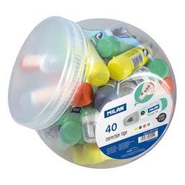 Milan 1301940SNC Bote 40 Cintas Correctoras Mini 5mmx6m