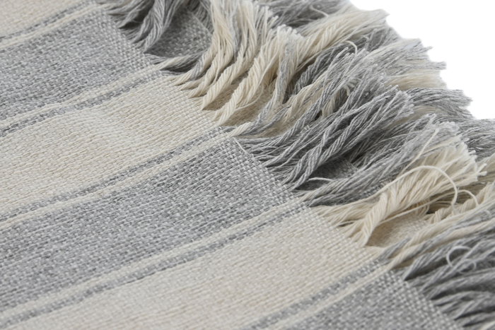 DKD Home Decor Plaid Basicos Gris Crudo 260 x 230 cm Algodon reciclado Poliester (2 Unidades) DKD Home Decor Plaid Basicos Gris Crudo 260 x 230 cm Algodon reciclado Poliester (2 Unidades)