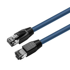 MicroConnect Cable de red blindado CAT8.1 S/FTP 5m Azul LSZH AWG 24 para redes de alta velocidad
