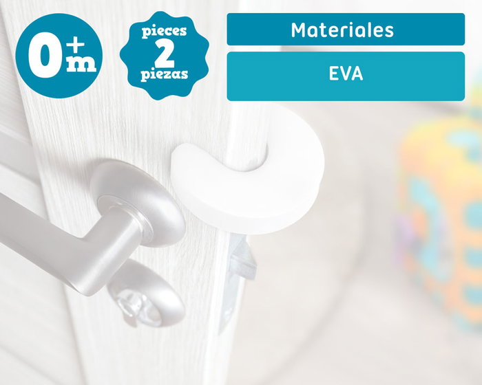 KioKids Antiatrapadedos para Puertas Set Blanco +0 Meses KioKids Antiatrapadedos para Puertas Set Blanco +0 Meses