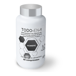 N&N NOVA NUTRICION TODO EN 1 HOMBRE 60 COMP