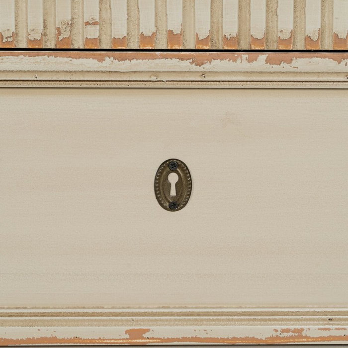 Ixia Cómoda Natural-Crema de Madera 119,50 x 44,50 x 84 cm
