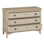 Cómoda Natural-Crema Madera 119,50 X 44,50 X 84 cm