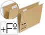 Fade Carpeta colgante folio prolongado kraft eco con visor superior