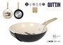 Inde Sarten Wok Aluminio Forjado 28 cm Superb Quttin Para Inducción (6 Unidades)