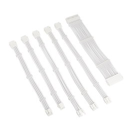 Kolink Core Adept Braided Cable Extension Kit - Blanco