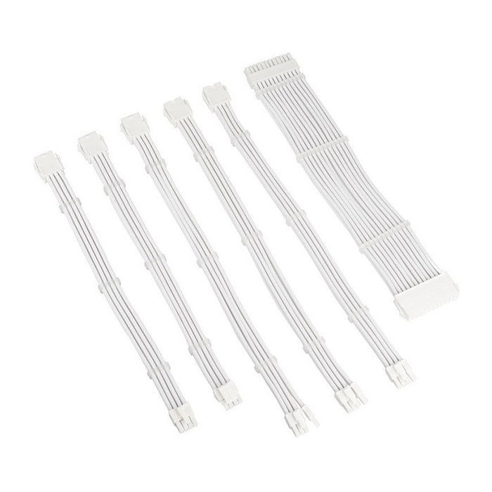 Kolink Core Adept Braided Cable Extension Kit - Blanco Kolink Core Adept Braided Cable Extension Kit - Blanco