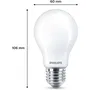 Philips Bombilla LED Clásica A60 E27 60W Blanco Cálido No Regulable Pack 3 Unidades