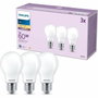 Philips Bombilla LED Clásica A60 E27 Blanco cálido x 3