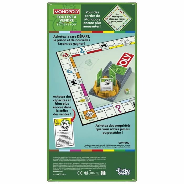 Monopoly Expansión Todo está en venta Monopoly Expansión Todo está en venta