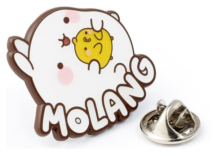 The Carat Shop Pin Logo Molang & Piu Piu
