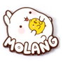 The Carat Shop Pin Logo Molang & Piu Piu