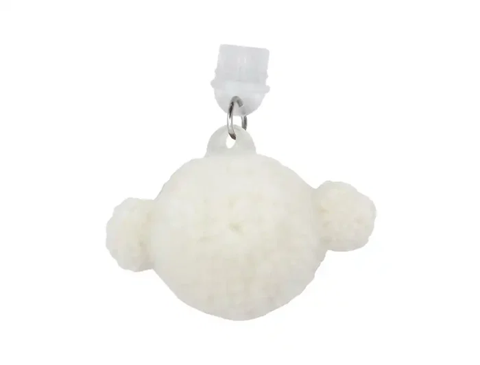 Wondee Protector de Puerto Charm Funny Tipo C Perro - Charm Decorativo y Protector Anti-Polvo para Móvil, Smartphone