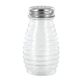 Home Deco Factory Salero o Pimentero de Vidrio, Capacidad 80 ml, Para Sal y Pimienta