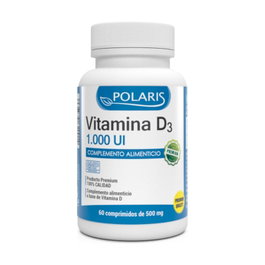 Polaris Vitamina D3 1000ui Complemento Alimenticio 60 Comprimidos
